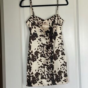 Urban Outfitters Cow Print Dress
